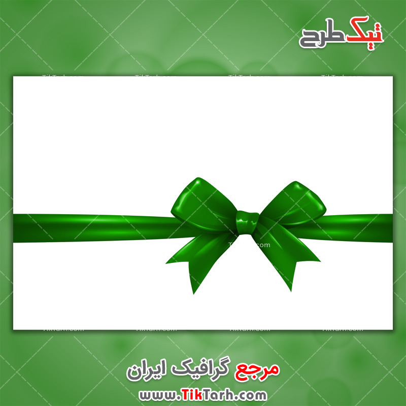 پس زمینه طراحی با طرح ربان سبز