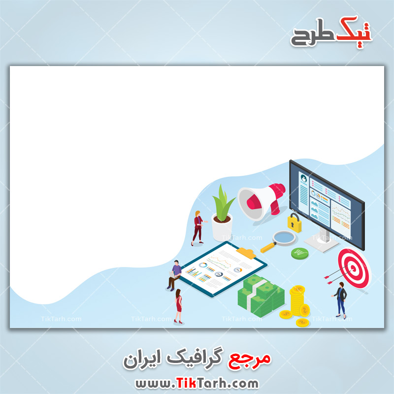 وکتور مفهومی کسب کار