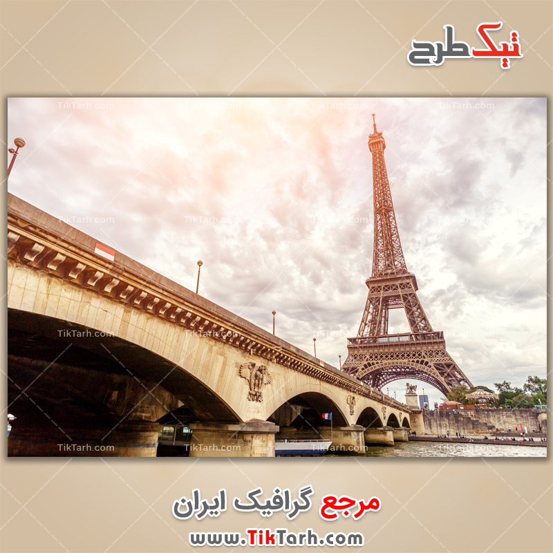 دانلود تصویر لارج فرمت برج ایفل