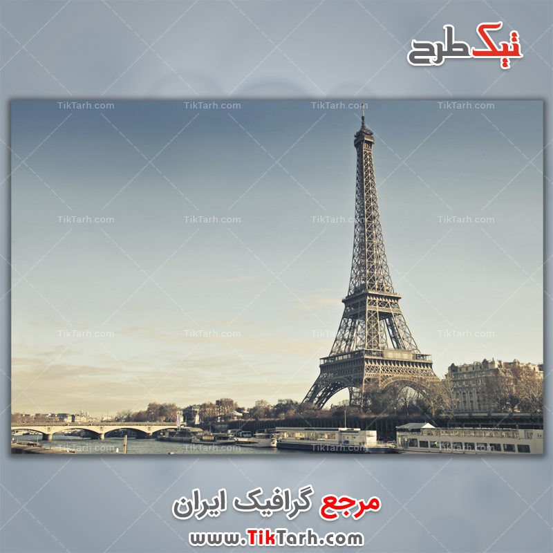 دانلود تصویر لارج فرمت برج ایفل پاریس