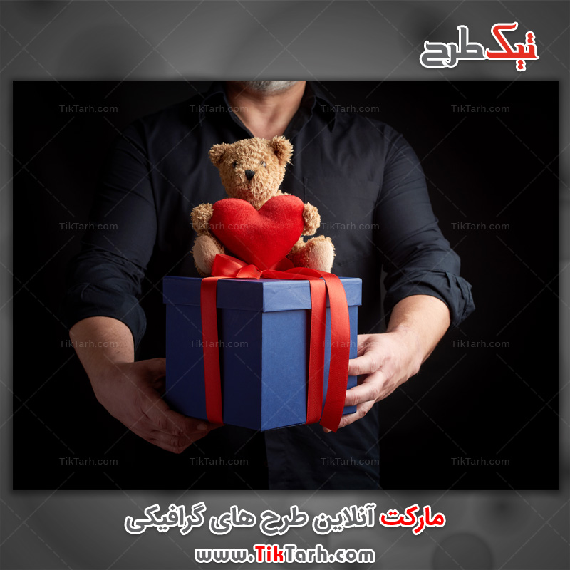 عکس لارج فرمت جعبه کادویی عاشقانه