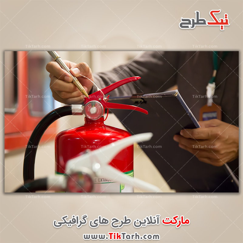 دانلود عکس گرافیکی کپسول آتش‏ نشانی