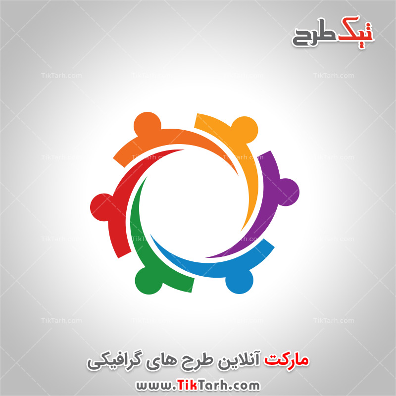 دانلود طرح لایه باز لوگو اتحاد و مشارکت