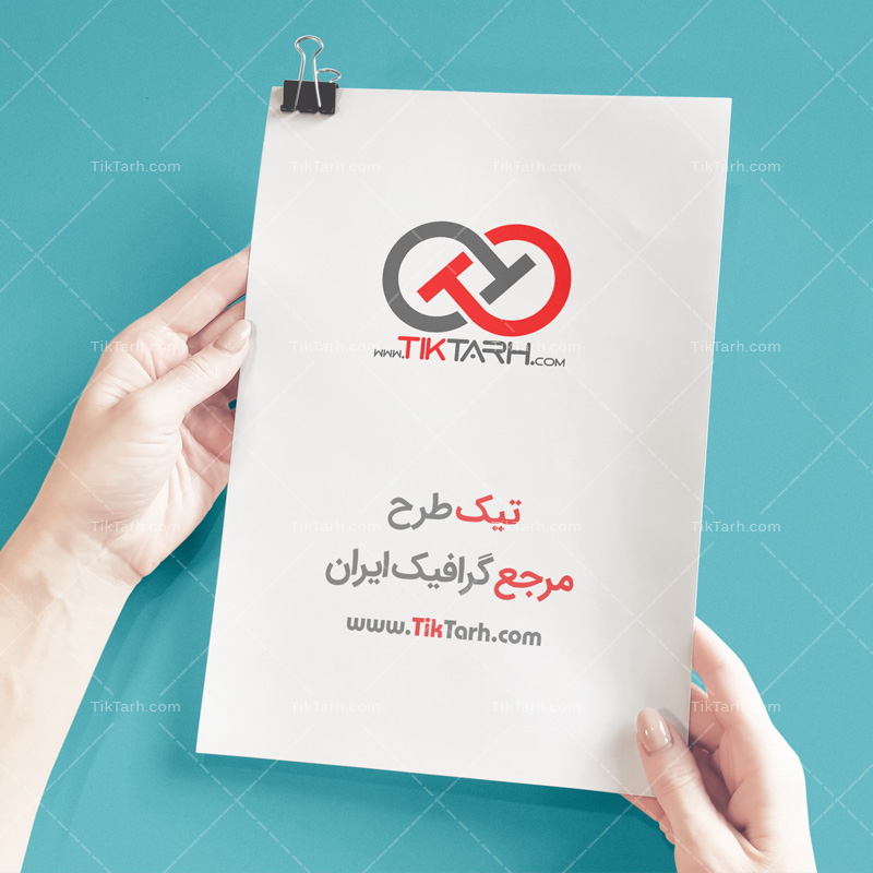 دانلود طرح لایه باز موکاپ سربرگ تکی