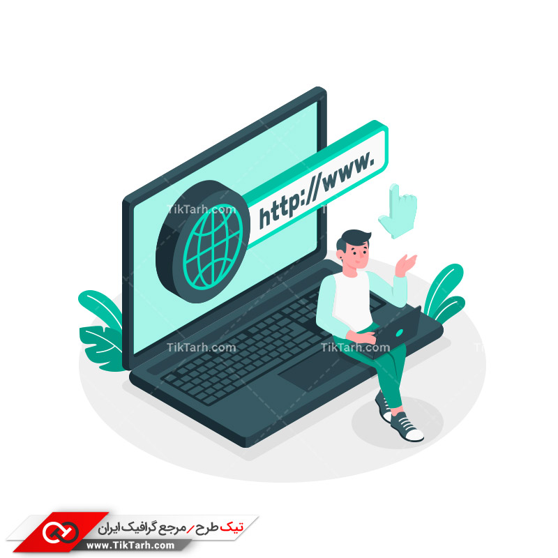 دانلود وکتور مفهومی وب گردی