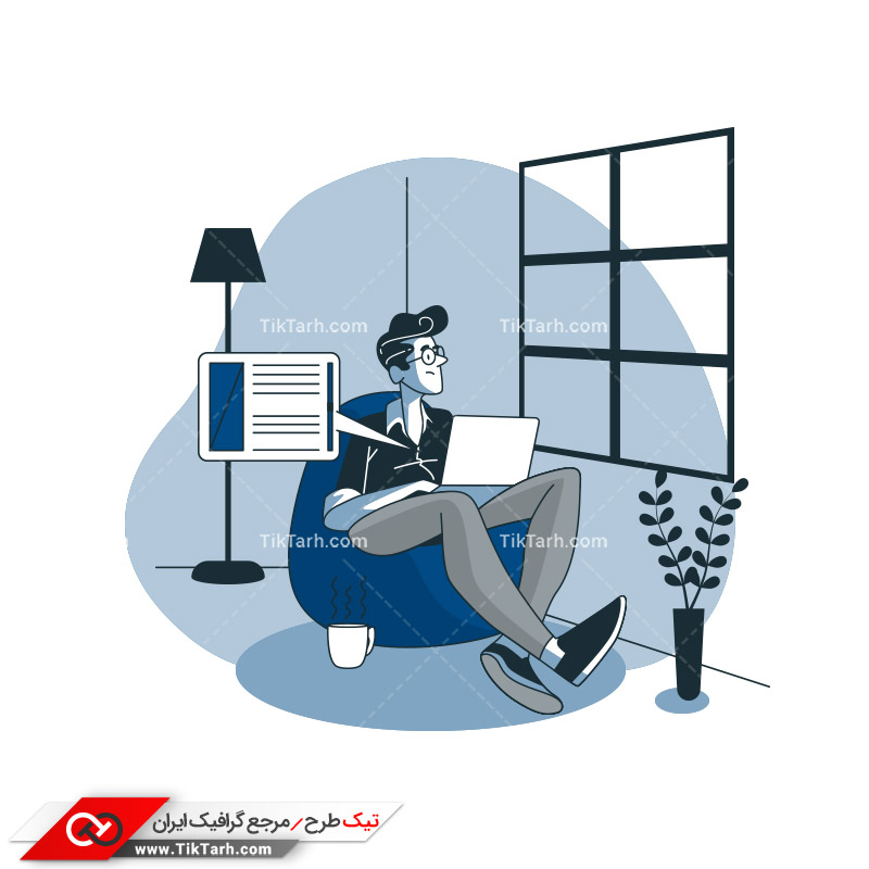 دانلود وکتور مفهومی نویسندگی