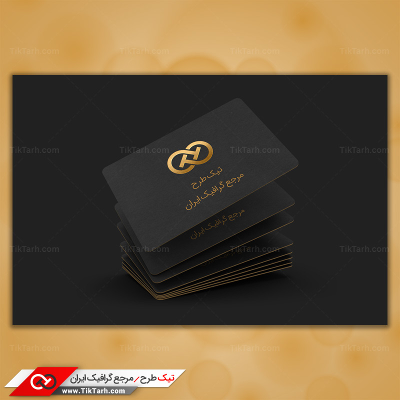 طرح لایه باز موکاپ کارت ویزیت مستطیل