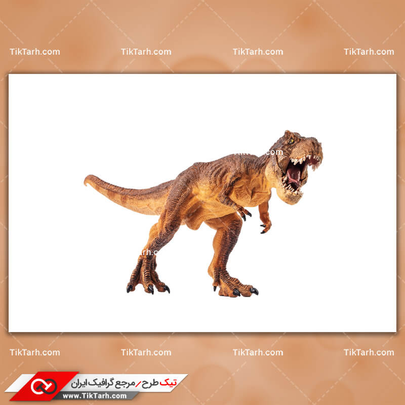 تصویر لارج فرمت دایناسور شرزه درنده