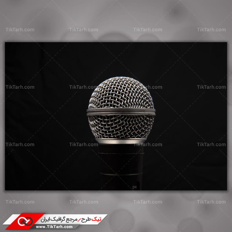 دانلود تصویر گرافیکی میکروفون