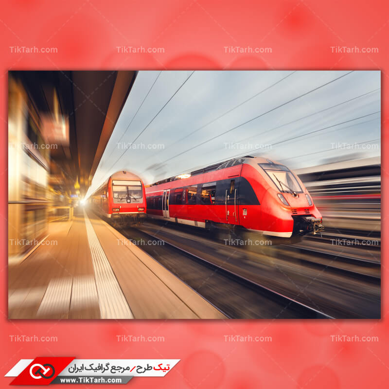 تصویر با کیفیت قطار سریع السیر برقی