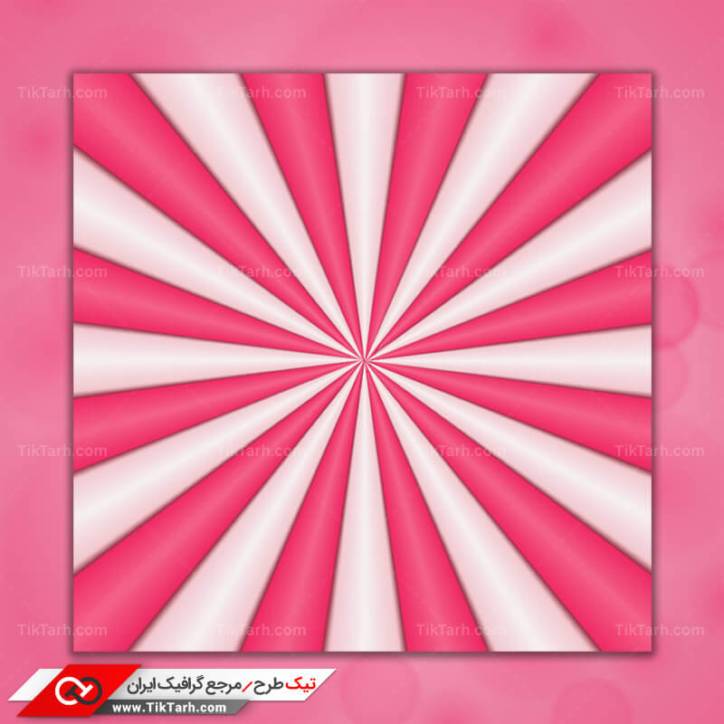 پس زمینه طراحی با طرح انتزاعی صورتی
