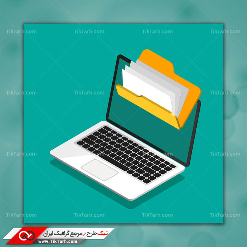 دانلود کلیپ آرت لپ تاپ
