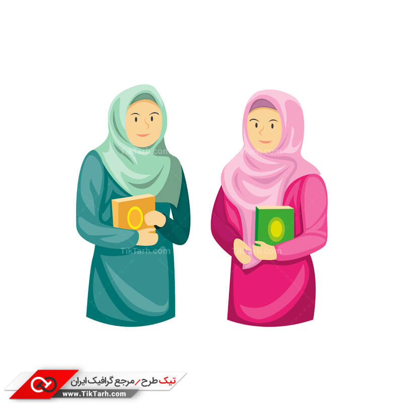 طرح آماده کلیپ آرت مذهبی دخترهای باحجاب