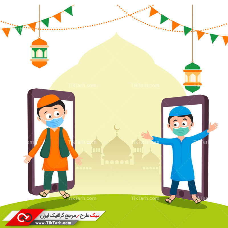 طرح آماده کلیپ آرت مذهبی زیارت از راه دور