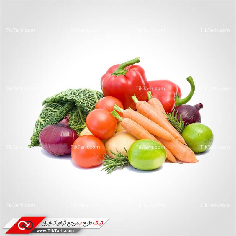 دانلود طرح لایه باز سبزیجات