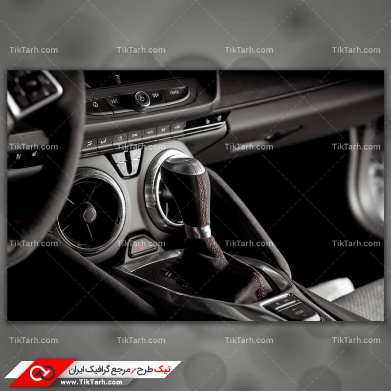 دانلود تصویر با کیفیت داشبورد و دنده خودرو