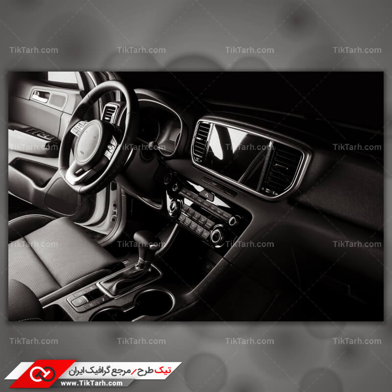 دانلود تصویر با کیفیت داشبورد ماشین اسپرت