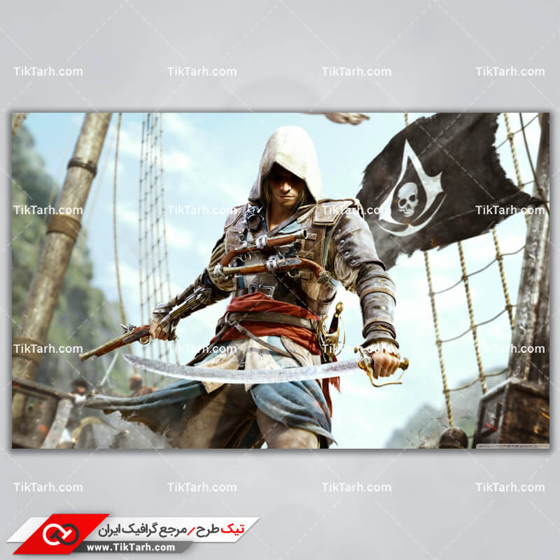دانلود تصویر بسیار با کیفیت بازی assassin's creed black flag