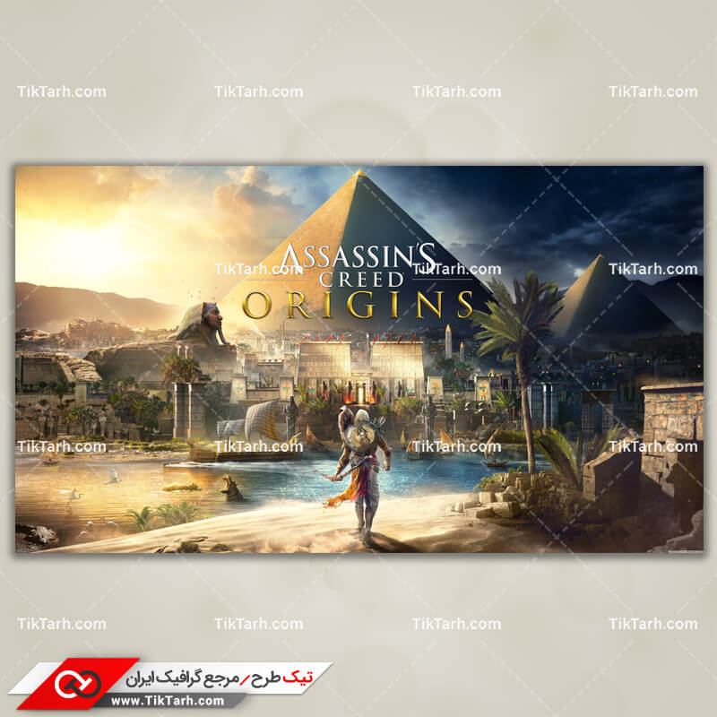 تصویر بسیار با کیفیت بازی کامپیوتری assassin's creed origins