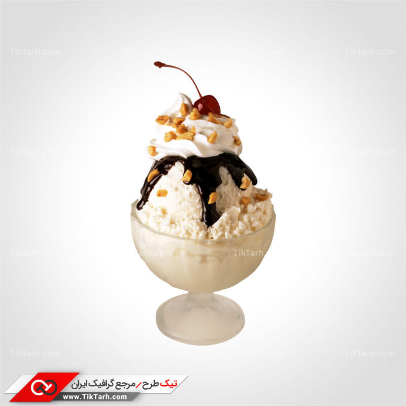 دانلود طرح لایه باز بستنی شکلاتی
