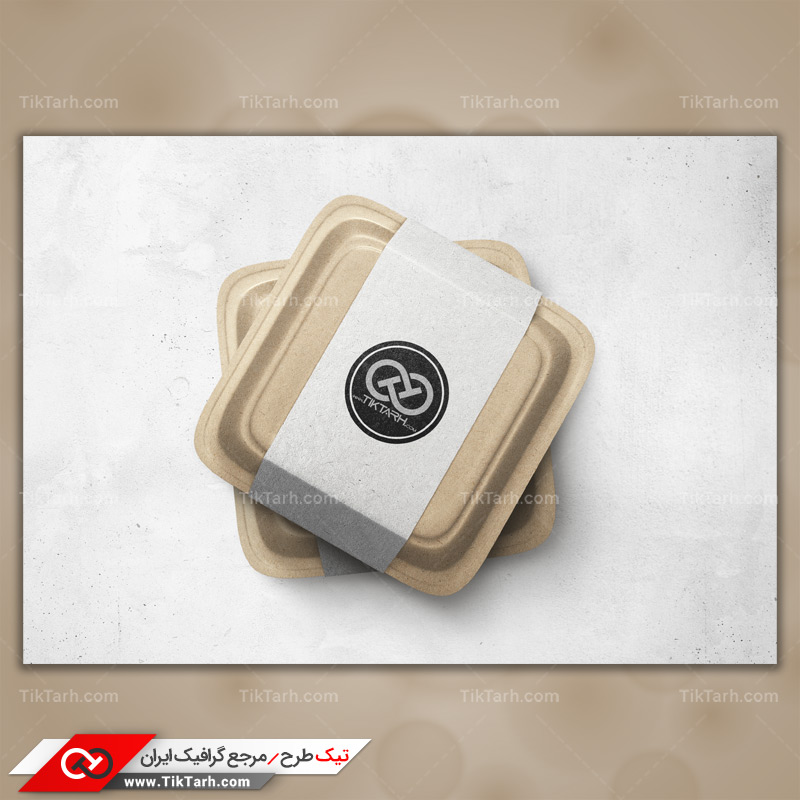 دانلود موکاپ جعبه فست فود