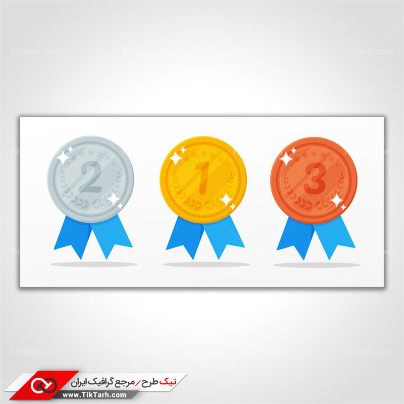 دانلود طرح لایه باز مدال ها
