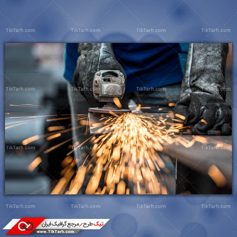 دانلود تصویر باکیفیت سنگ فرز و آهن