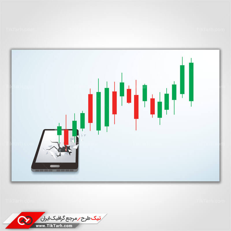 دانلود پس زمینه طراحی با طرح گوشی و شاخص