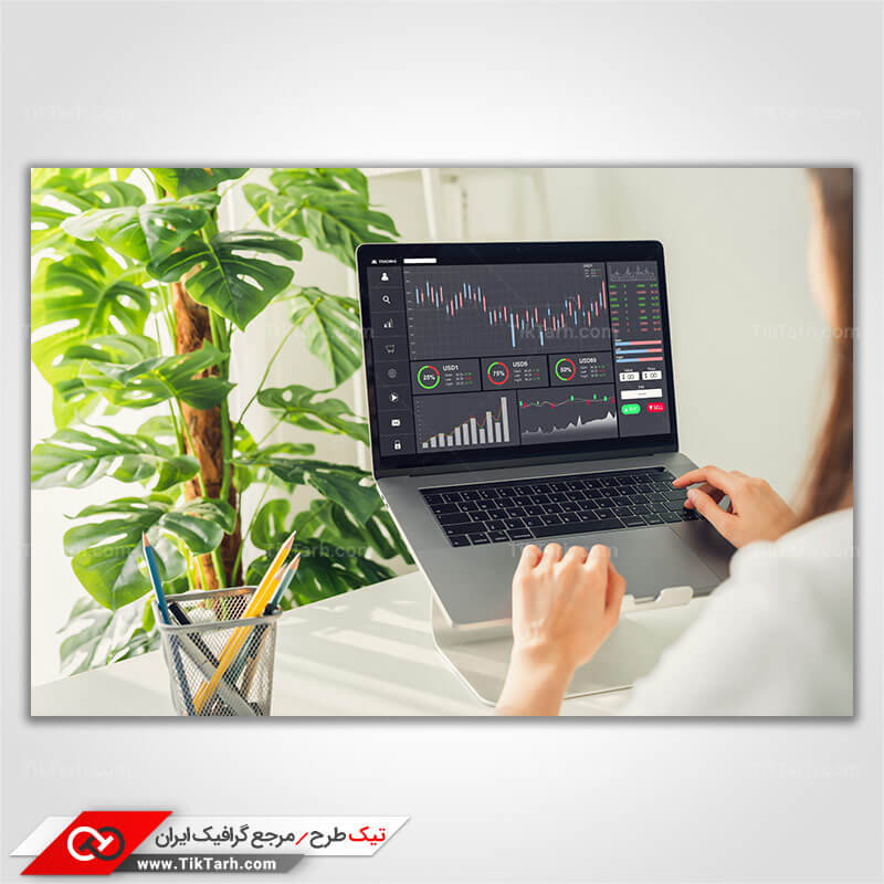 عکس لارج فرمت لپ تاپ و بورس