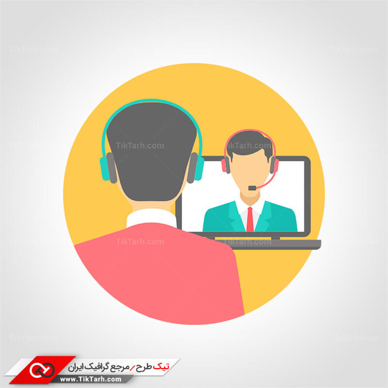 دانلود کلیپ آرت با طرح پشتیبانی اینترنتی