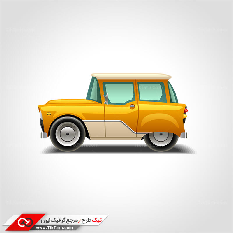 دانلود کلیپ آرت با طرح ماشین قدیمی