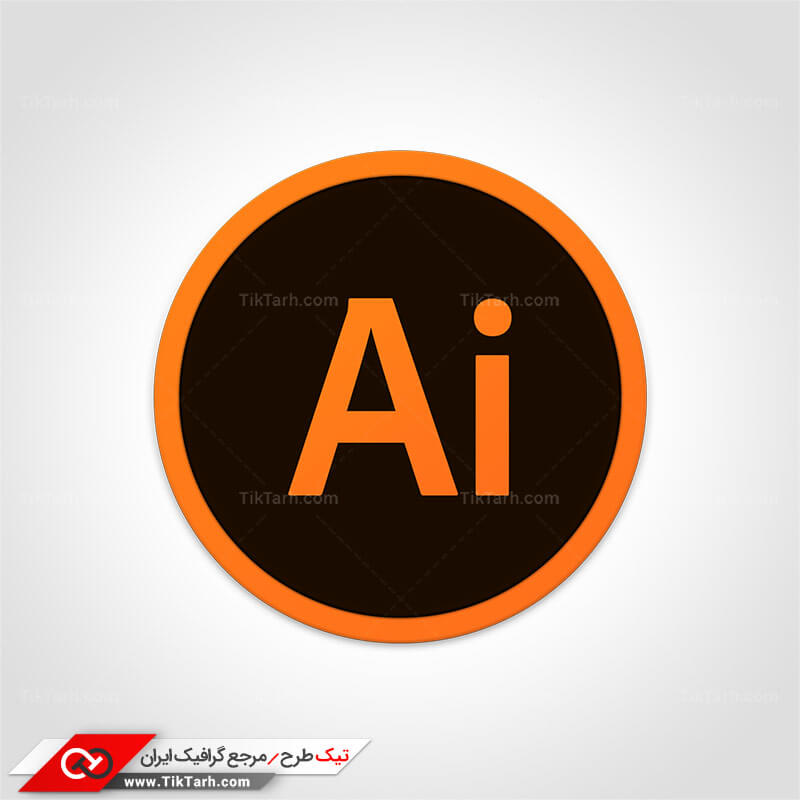 طرح آماده لایه باز آیکون Ai