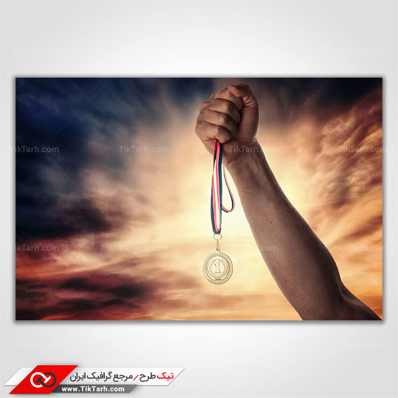 دانلود عکس با کیفیت مدال طلا