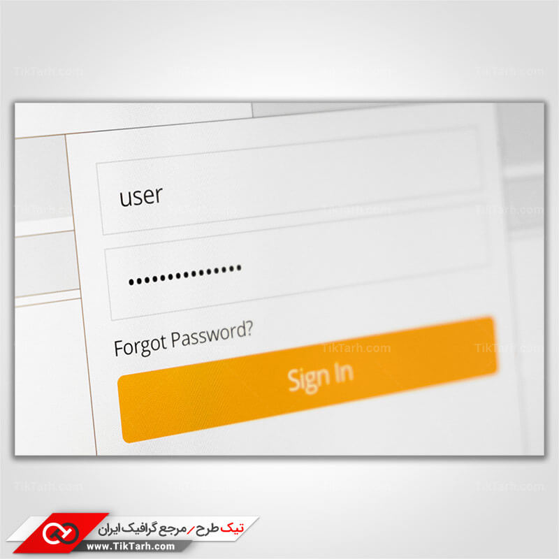 تصویر با کیفیت صفحه ورود