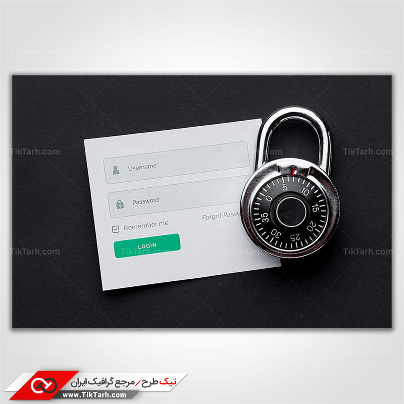 تصویر لارج فرمت صفحه ورود و قفل