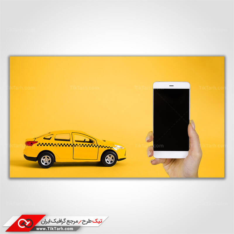 تصویر با کیفیت تاکسی آنلاین