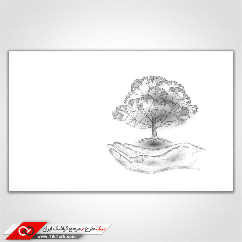 دانلود پس زمینه طراحی با طرح درختکاری
