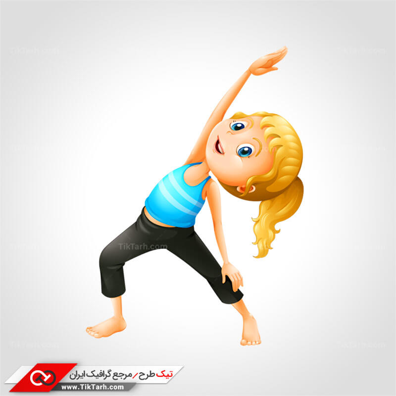 دانلود طرح گرافیکی ورزش ایروبیک