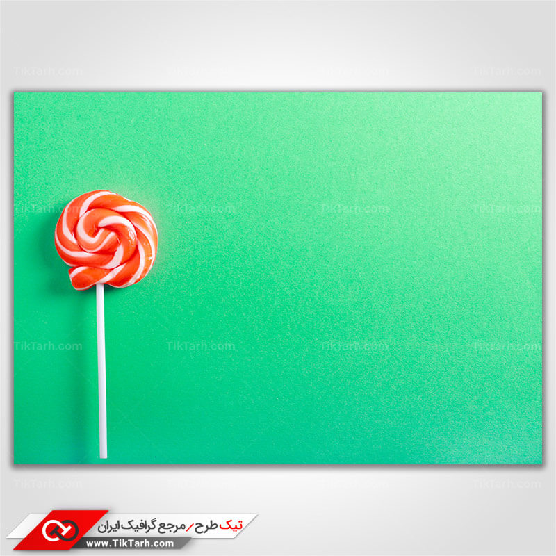 تصویر باکیفیت آبنبات چوبی