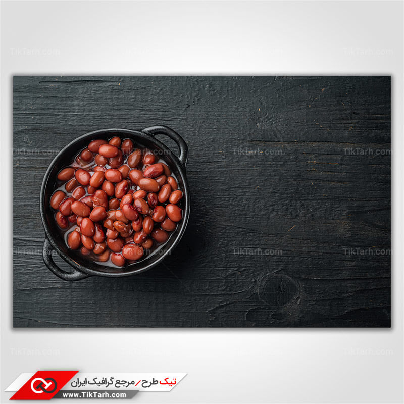 دانلود تصویر خوراک لوبیا چیتی