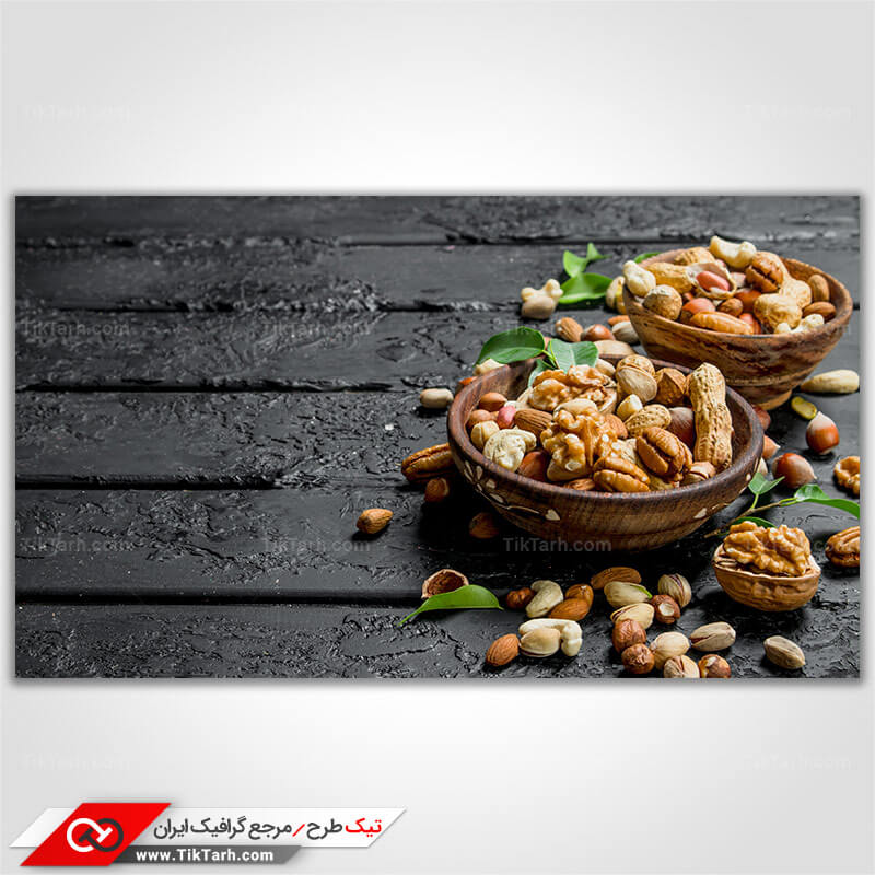 تصویر با کیفیت گرافیکی آجیل