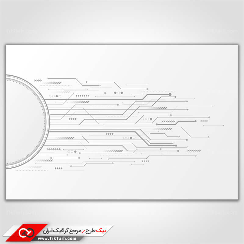 پس زمینه طراحی مدار الکترونیکی با زمینه سفید