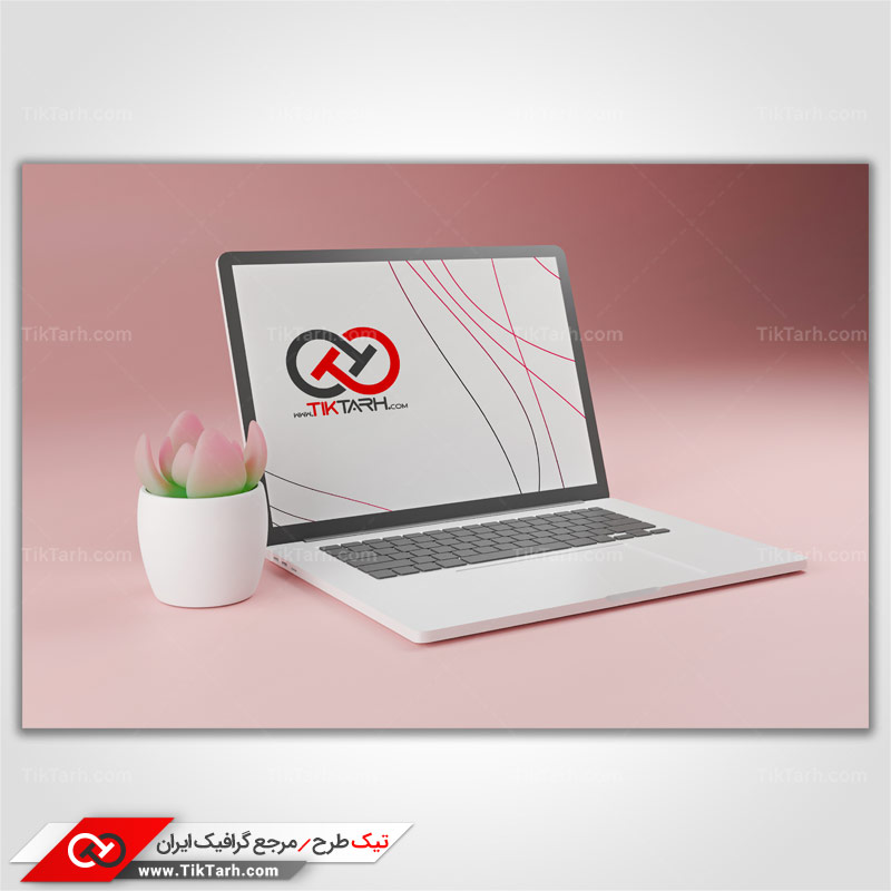 دانلود طرح گرافیکی موکاپ لپ تاپ