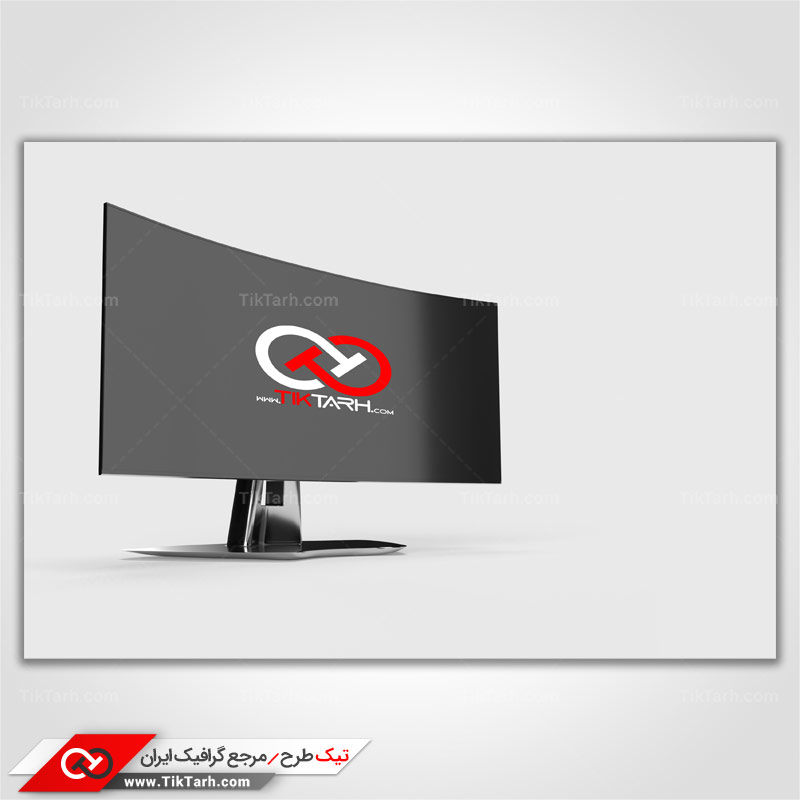 دانلود موکاپ لایه باز مانیتور