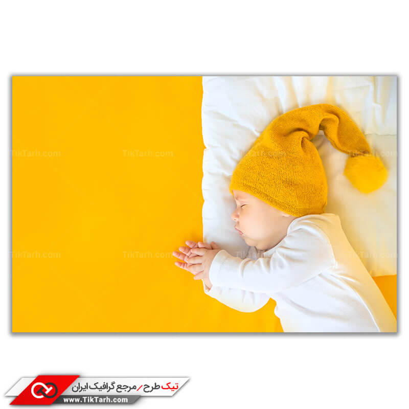دانلود تصویر با کیفیت نوزاد در حال خواب