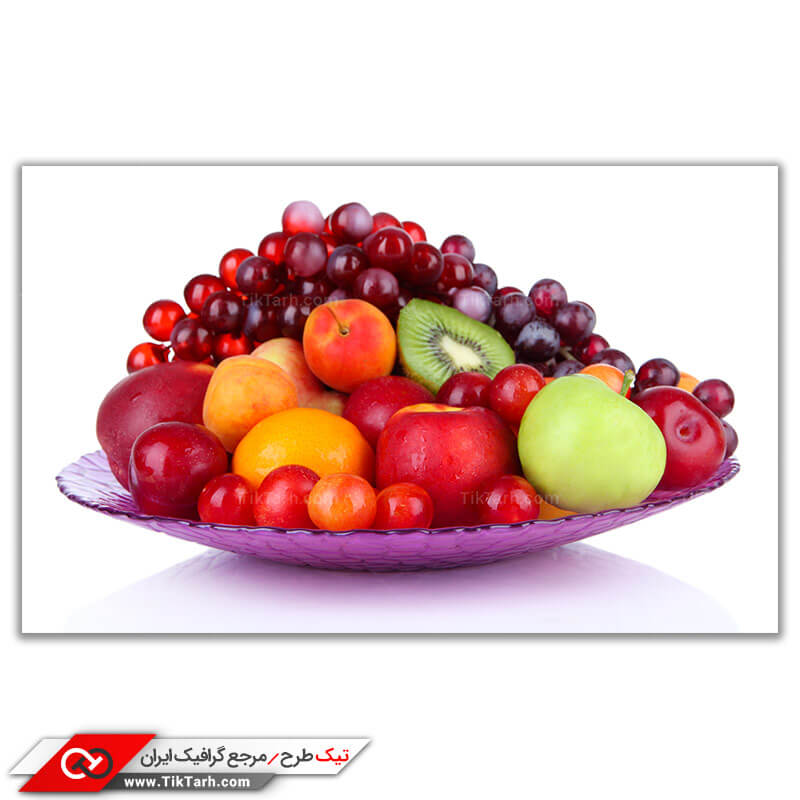 تصویر باکیفیت بشقاب میوه