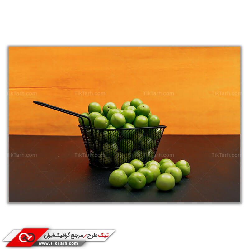 دانلود تصویر باکیفیت گوجه سبز