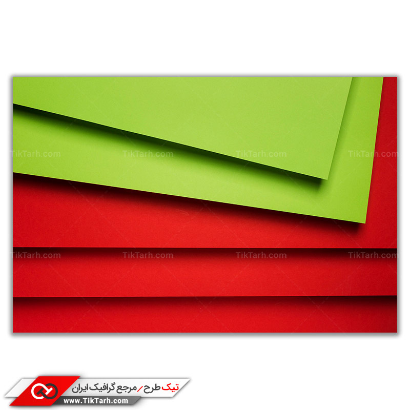 تصویر باکیفیت کاغذ رنگی