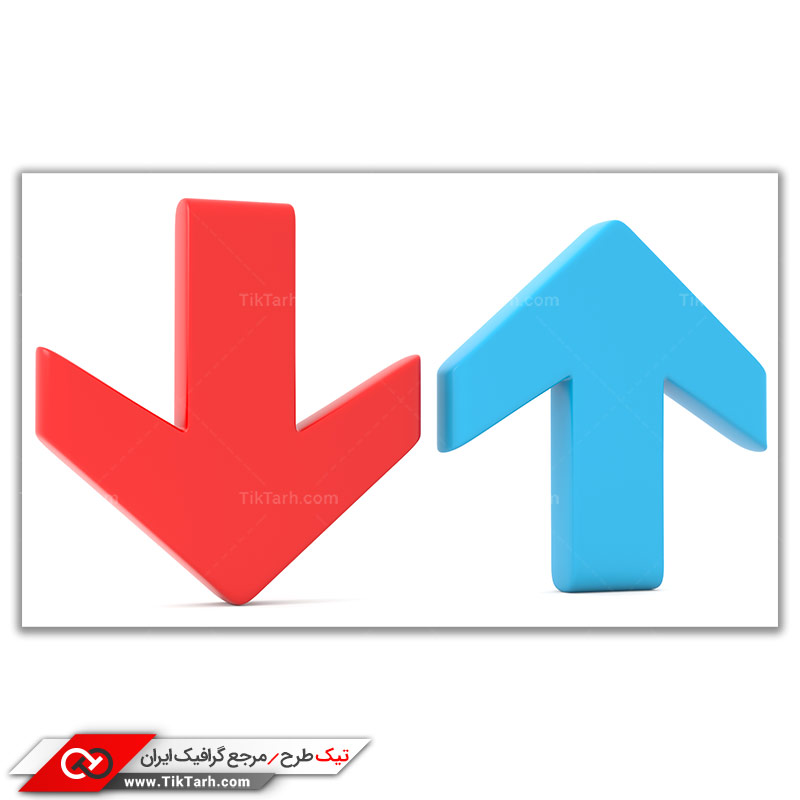 تصویر باکیفیت فلش بالا و پایین