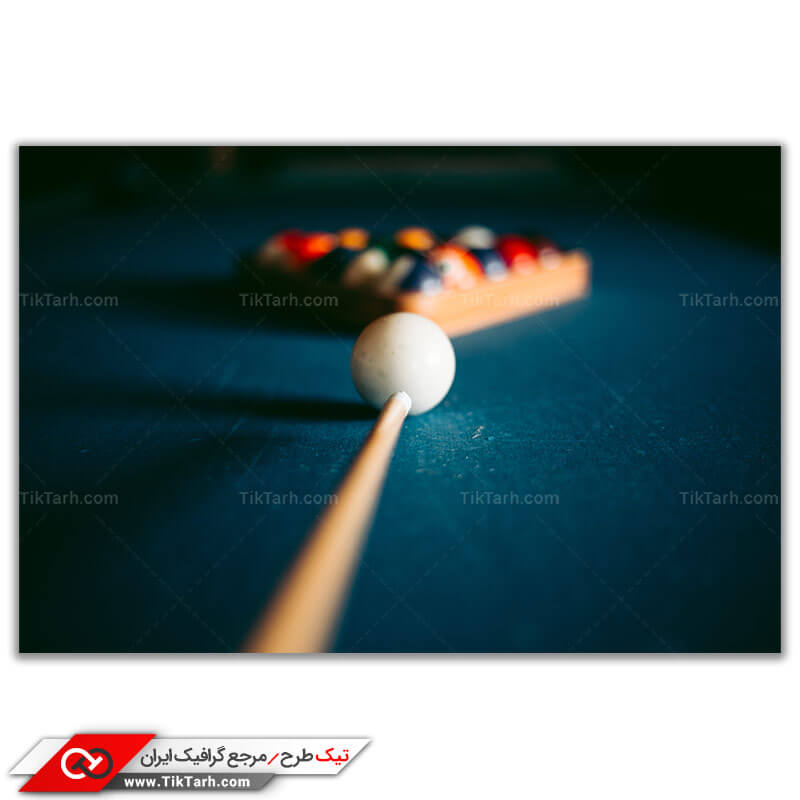 تصویر بسیار با کیفیت ورزش بیلیارد